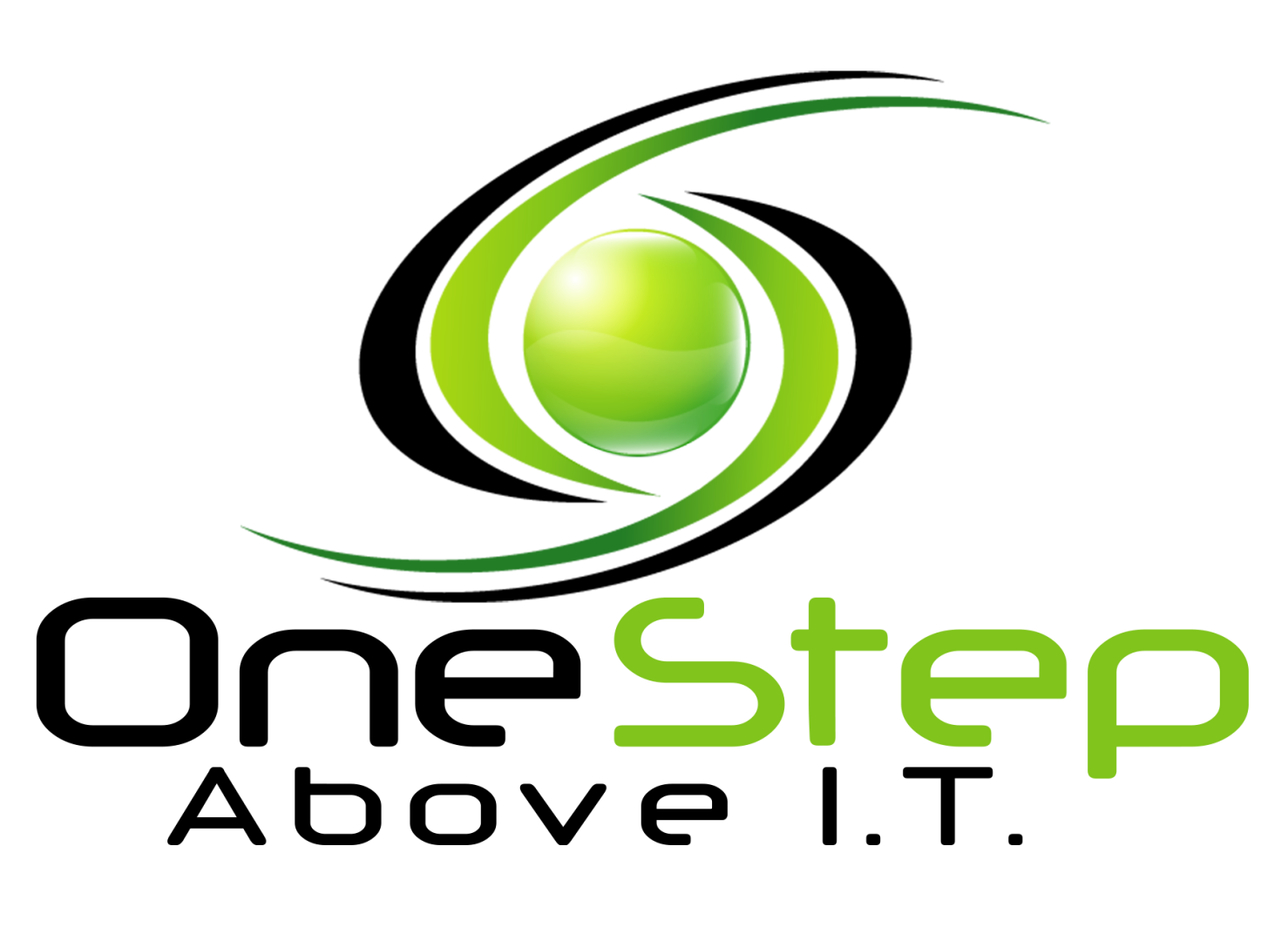 COLORED ONE STEP GREEN LOGO